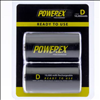PowerEx 1.2V D Nickel Metal Hydride Battery - 2 Pack - 0