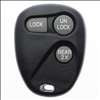 Three Button Key Fob Replacement Remote For Chevrolet and GMC Vehicles - 0