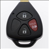Three Button Key Fob Replacement Combo Key Remote For Toyota Vehicles - 1