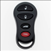 Four Button Key Fob Replacement Remote for Chrysler, Dodge, and Jeep Vehicles - 0