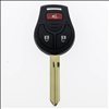 Three Button Key Fob Replacement Combo Key Remote For Nissan Vehicles - 0