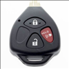 Three Button Key Fob Replacement Combo Key Remote for Toyota Vehicles - 2