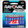 Rayovac High Energy AAA Alkaline Batteries - 12 Pack - 0