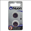 Nuon 3V 1616 Lithium Coin Cell Battery - 2 Pack - SMCCR1616-2 - 1