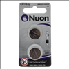 Nuon 3V 1632 Lithium Coin Cell Battery - 2 Pack - SMCCR1632-2 - 1