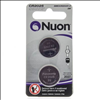 Nuon 3V 2025 Lithium Coin Cell Battery - 2 Pack - 0