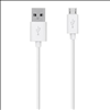 Belkin MIXITUP™ 4-Foot Micro USB ChargeSync Cable - White - 0