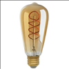 Satco 25 Watt Equivalent ST19 2200K Warm White Energy Efficient LED Light Bulb - 0