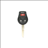 Three Button Key Fob Replacement Combo Key Remote for Nissan Vehicles - 0