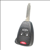 Four Button Key Fob Replacement Combo Key Remote For Chrysler Vehicles - 0