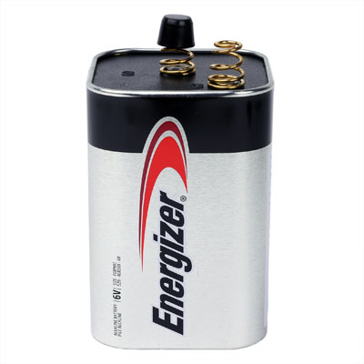 Energizer 6V 6 Volt Lantern Alkaline Spring Top Battery