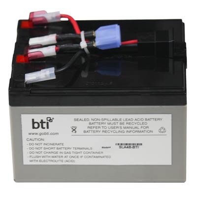 BTI Replacement Battery Cartridge for APC RBC48 - PWR10473