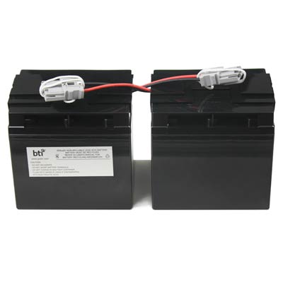 BTI Replacement Battery Cartridge for APC RBC55 Backup systems