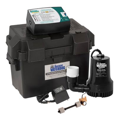 Basement Watchdog Special CONNECT Battery Backup Sump Pump System