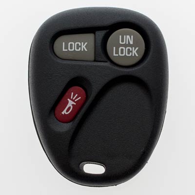 Three Button Key Fob Replacement Remote for GMC and Chevrolet Vehicles - Main Image