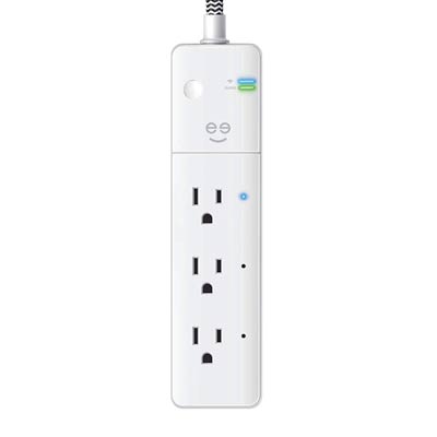 Geeni Surge Mini Smart Wi-Fi 3 Outlet Surge Protector - Google and Amazon Compatible