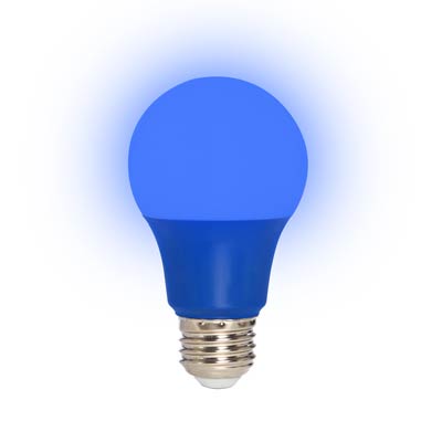 MaxLite 60 Watt Equivalent A19 Energy Efficient LED Light Bulb - Blue - LED11144
