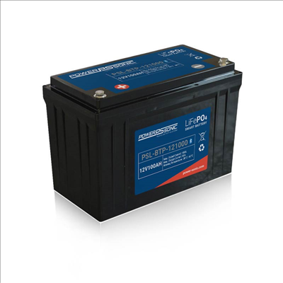 Power Sonic 12.8V 100AH Lithium SLA Battery 