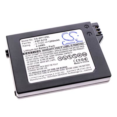 PlayStation Portable OEM Replacement Battery 1-Year Warranty