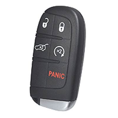 Five Button Key Fob Replacement Proximity Remote for Jeep and Dodge Vehicles