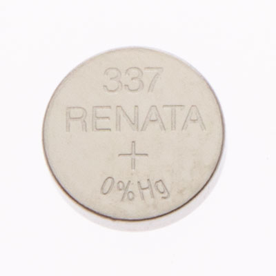 Renshaw 1.55V 337 Silver Oxide Coin Cell Battery - Main Image