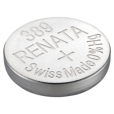 Renata 1.55V 390/389 Silver Oxide Coin Cell Battery - 4 Pack - Main Image