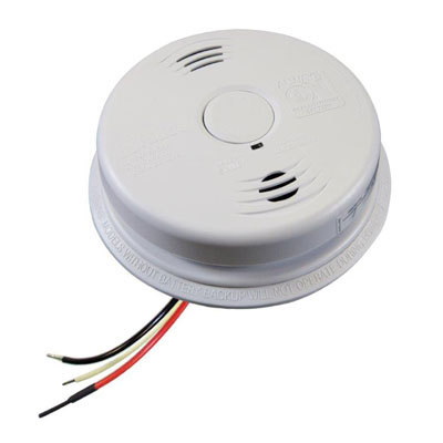 Kidde AC Wire-in Combination Smoke & Carbon Monoxide (CO) Alarm with Sealed Lithium Battery Backup