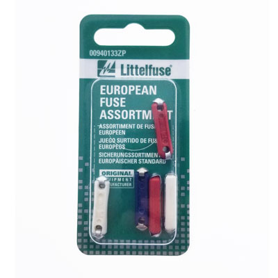LittelFuse European Fuse Assortment - 5 Pack - FUSE00940133ZP