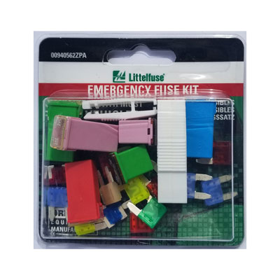LittleFuse OEM Emergency Fuse Kit with Fuse Puller for Ford - 19 Pack - FUSE00940562ZPA