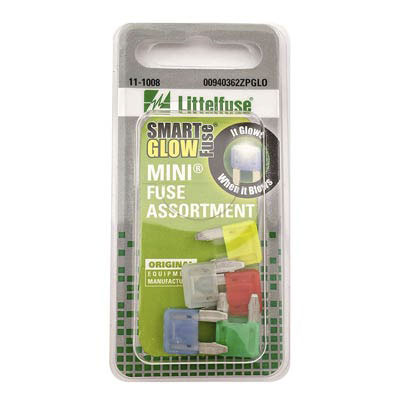 LittleFuse Mini Smartglow Fuse Assortment - 5 Pack - FUSE00940362ZPGLO
