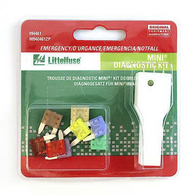 LittelFuse 9 pack Assorted Amp MINI Blade Replacement Fuses - Main Image