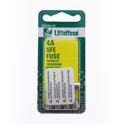 LittelFuse 4A SFE Fuses - 5 Pack - FUSE0SFE004.VP