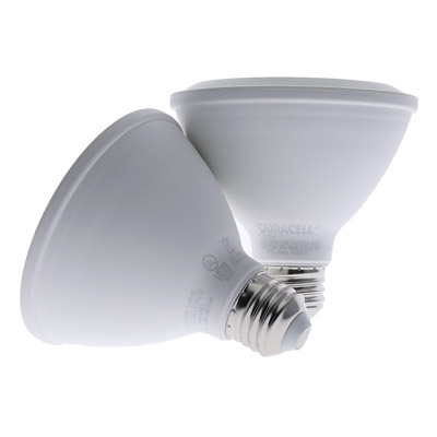 Duracell Ultra 75W Equivalent PAR30 3000K Soft White Energy Efficient Flood LED Light Bulb - 2 Pack - Main Image