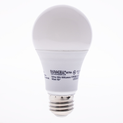 Duracell Ultra 75 Watt Equivalent A19 4000k Cool White Energy Efficient LED Light Bulb - 2 Pack - Main Image