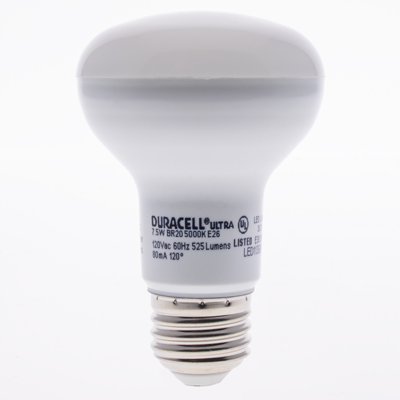 Duracell Ultra 50 Watt Equivalent BR20 5000k Daylight Energy Efficient LED Light Bulb - Main Image
