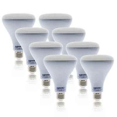 Duracell Ultra 65 Watt Equivalent BR30 2700K Soft White Energy Efficient LED Light Bulb - 8 Pack - Main Image