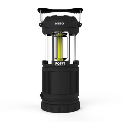 NEBO Poppy 300 Lumen AA Lantern and Flashlight - Black