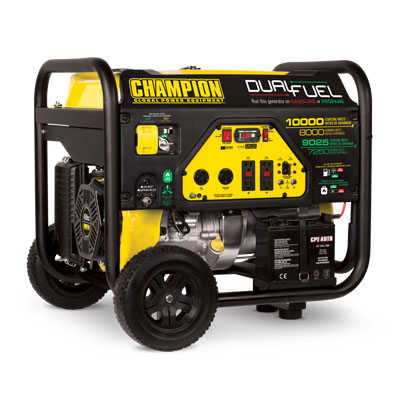 Champion 8000W Dual Fuel Portable Generator