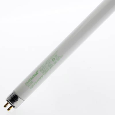 Duracell Ultra 8W T5 12 Inch Cool White 2 Pin Fluorescent Tube Light Bulb