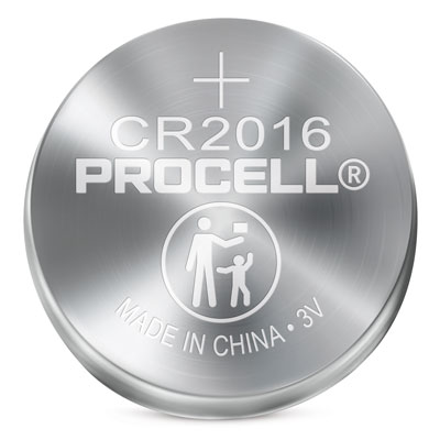 Duracell ProCell 3V 2016 Lithium Coin Cell Battery