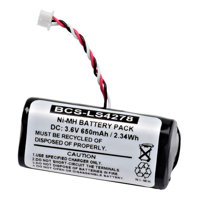 Dantona 3.6V Battery for Symbol Cobra LS4278 Scanner