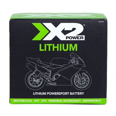 X2Power 9-BS 12.8V 210CA Lithium Powersport Battery - Main Image