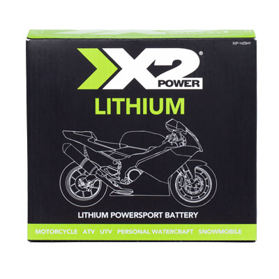 X2Power 14ZS 12.8V 280CA Lithium Powersport Battery - Main Image
