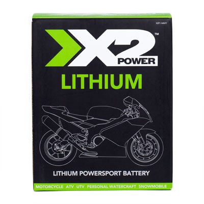 X2Power 14AH-BS 12.8V 280CA Lithium Powersport Battery - Main Image