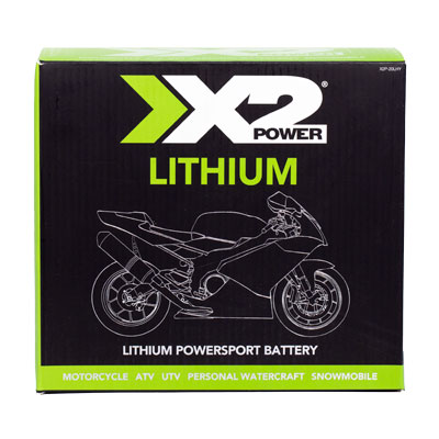 X2Power 20L-BS 12.8V 420CA Lithium Powersport Battery - Main Image