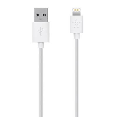 Belkin MIXIT™ Lightning to USB ChargeSync Cable (White) - Main Image