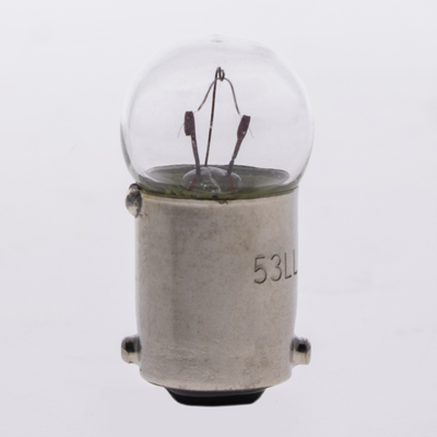 Peak 53LL Miniature Bayonet Globe Light Bulb - 2 Pack