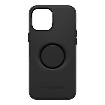 Otter + Pop Symmetry Case for Apple iPhone 12 Pro Max - Black