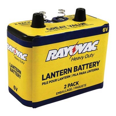 Rayovac Heavy Duty 6V Lantern Battery - 2 Pack