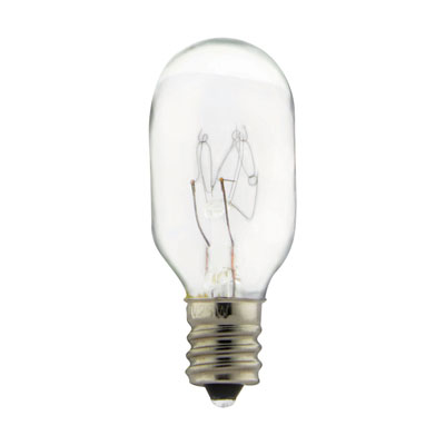 Satco E12 T7 Clear Incandescent Miniature Bulb - 1 Pack